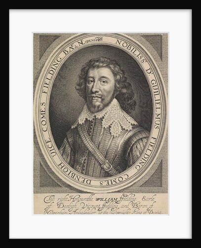 Doubting Thomas touching Christ's wound by Portrait of William Fielding