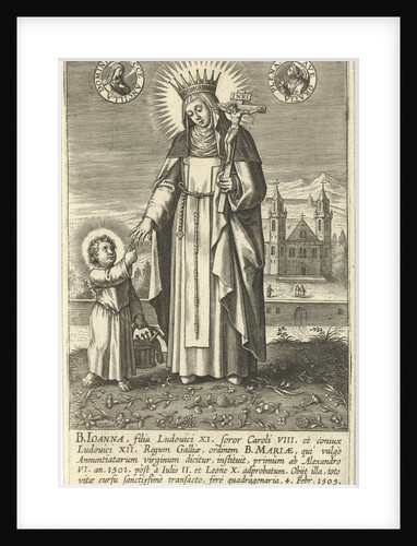 Saint Joan of France by Adriaen Collaert