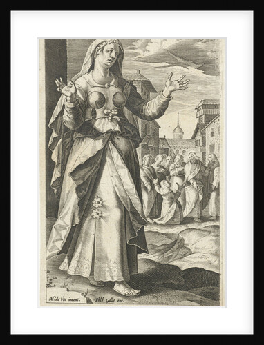 Mary, the mother of the sons of Zebedee by Cornelis Kiliaan