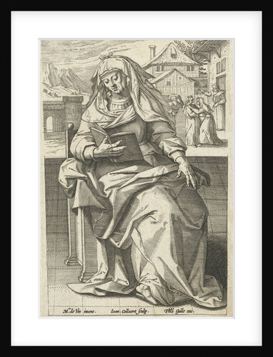 Saint Elizabeth by Cornelis Kiliaan