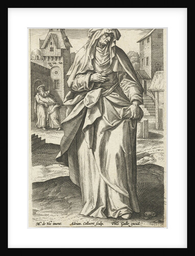 Saint Anna by Cornelis Kiliaan