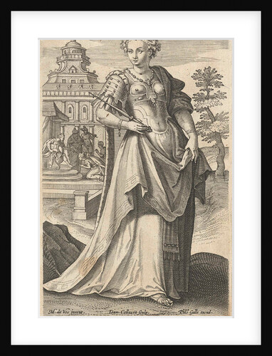 Ester by Cornelis Kiliaan