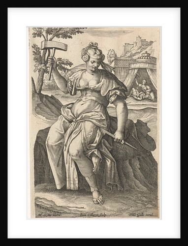 Jael by Cornelis Kiliaan