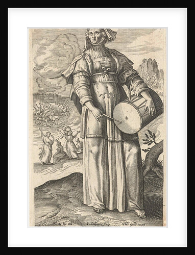 Miriam by Cornelis Kiliaan