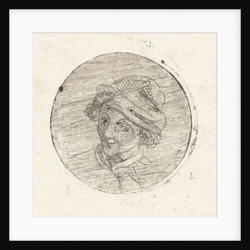 Mans Head with cap by Marie Lambertine Coclers