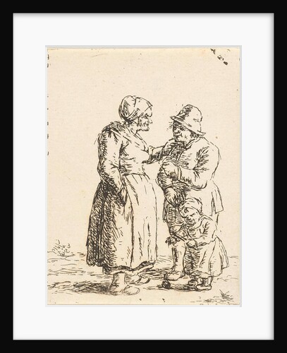 Farmer with family by Christina Chalon