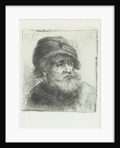 Old man by Jan Chalon