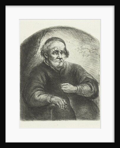 Old man by Jan Chalon