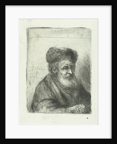 Old man by Jan Chalon