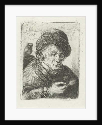 Old man by Jan Chalon