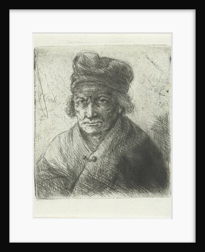 Old man by Jan Chalon