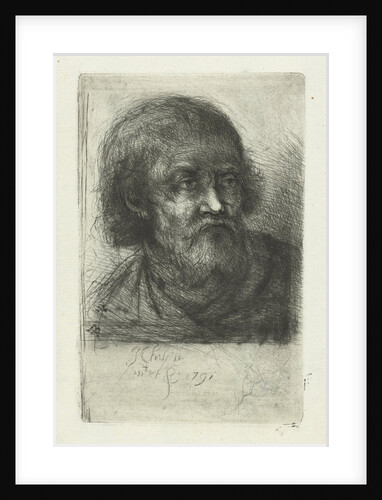 Old man by Jan Chalon