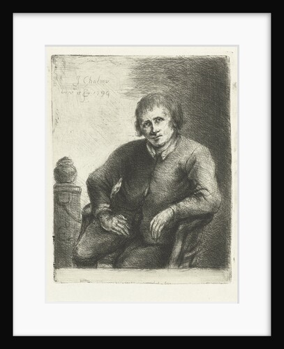 Seated Man by Jan Chalon
