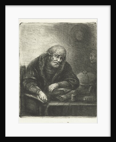 Old man by Jan Chalon