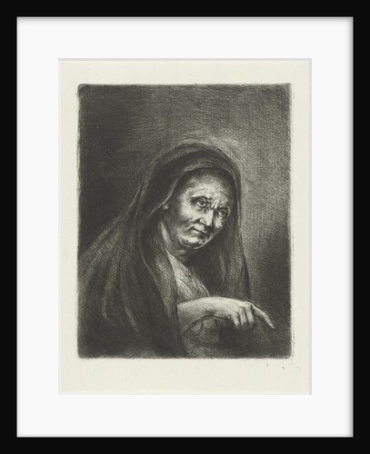 Old Woman by Jan Chalon