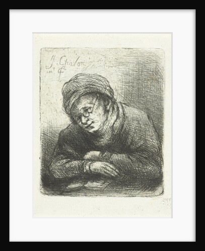 Man with glasses by Jan Chalon