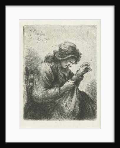 Old dressmaker by Jan Chalon