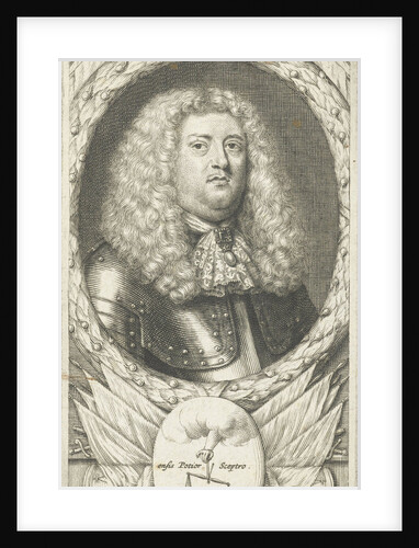 Portrait of an unknown man in armor by Anonymous