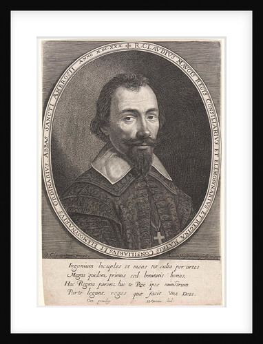 Portrait of Claude Maugis by Hugo de Groot