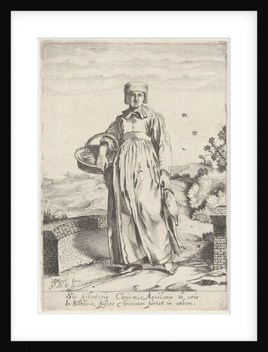 Girl from fishing village on the North Sea coast by Gillis van Scheyndel I