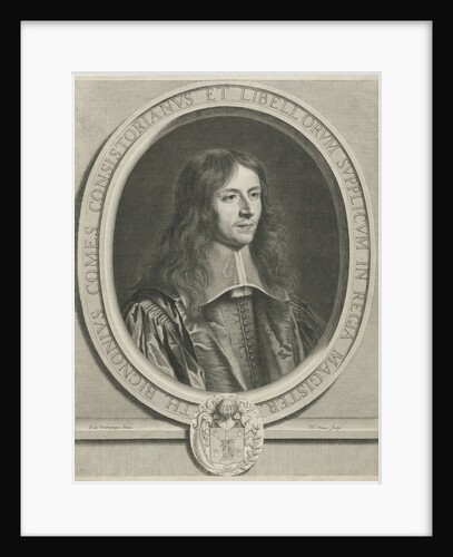 Portrait of the French statesman Theodore Bignon by Philippe de Champaigne