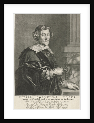 Portrait of Pieter Cornelis Hooft by Joost van den Vondel