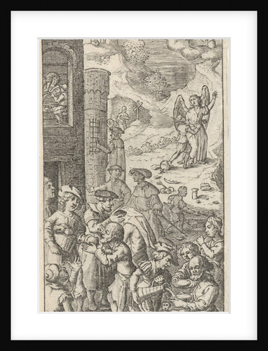 Works of mercy by Theodor Matham