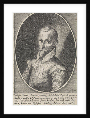 Portrait Francisco Hurtado de Mendoza by Pieter Isaacsz.