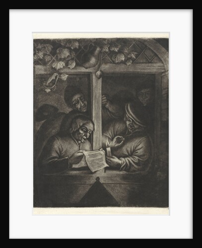 To Reader in a window by Adriaen van Ostade