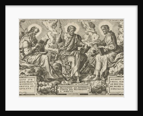 Three Apostles James the Greater by Hieronymus Cock