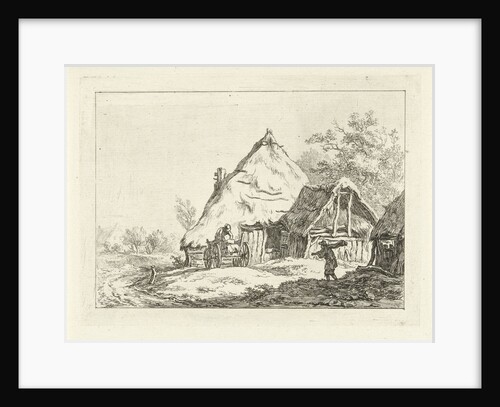 Weagon for a farm by Carel Lodewijk Hansen