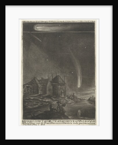 The tail stars of 1742 and 1744 by Jan de Groot