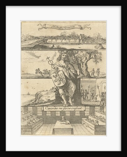 Several events in Europe unknown year enthroned Mercury by Dirck de Bray