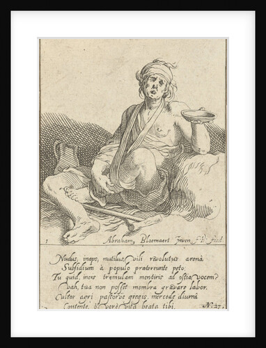 Incumbent crippled beggar by Pieter Schenk II