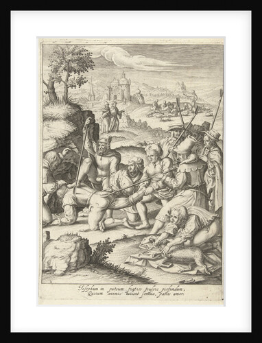 Joseph is thrown into the pit by Lucas van Leyden