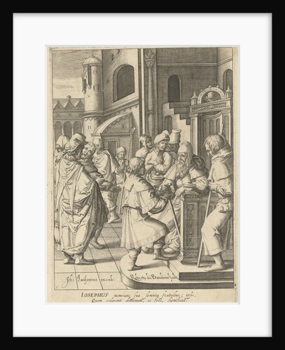 Joseph tells his dreams to Jacob by Johannes Janssonius