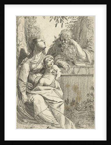Holy Family by Claes Jansz. Visscher II