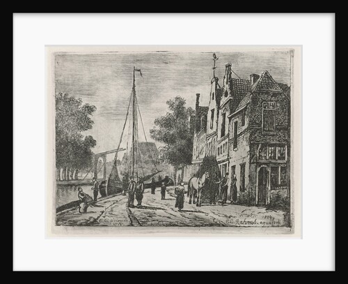 Street view by Eberhard Cornelis Rahms