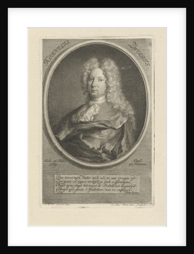 Portrait of Cornelis Sweerts by Philip Zweerts