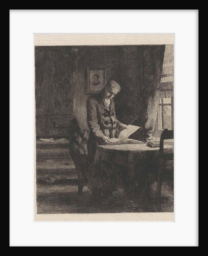 Man skimming through a book by Willem Steelink II