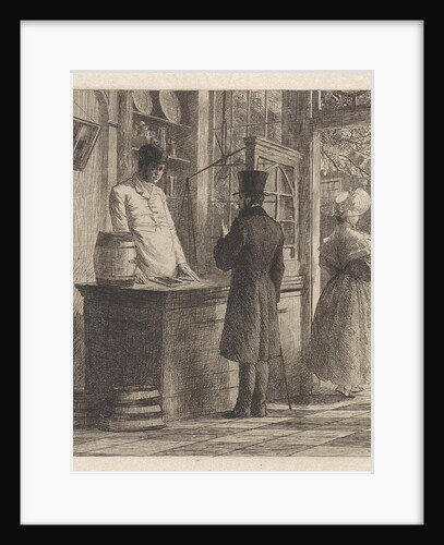 Interior of a shop by Willem Steelink II