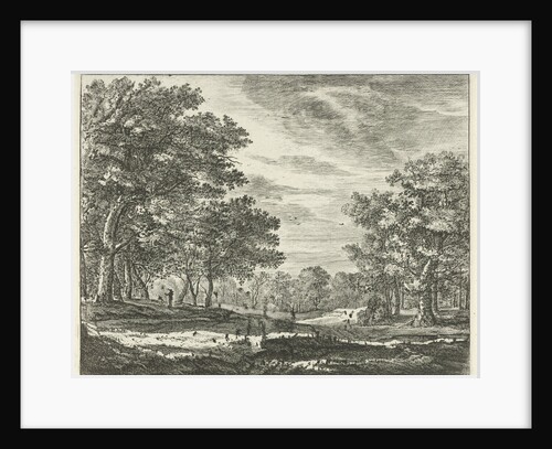 Hiker in the Hague Forest by Roelant Roghman