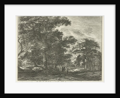 Forest trail in the Hague Forest by Nicolaes Visscher I