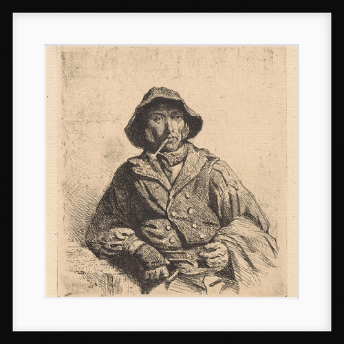 Sailor with a pipe by Hendrik Jacobus Scholten