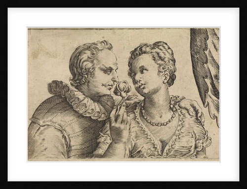 The Smell by Hendrick Goltzius