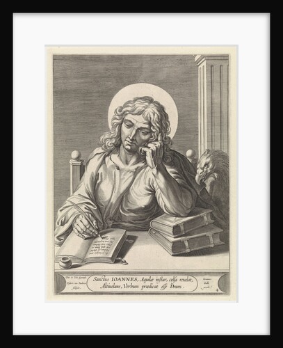Evangelist John by Joannes Galle