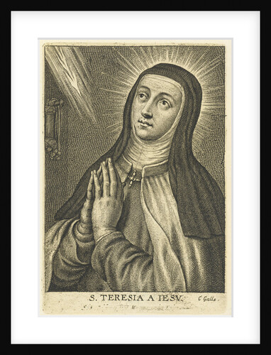 Saint Teresa by Cornelis Galle II