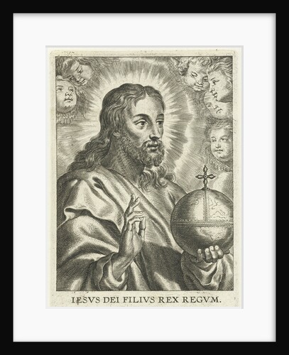 Christ as Salvator Mundi with cherubs by Peter Paul Rubens