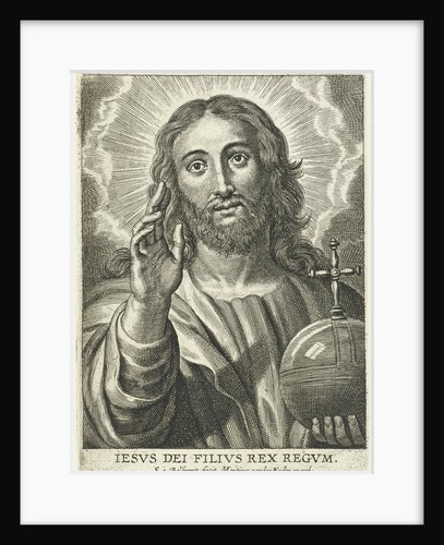Christ as Salvator Mundi by Martinus van den Enden
