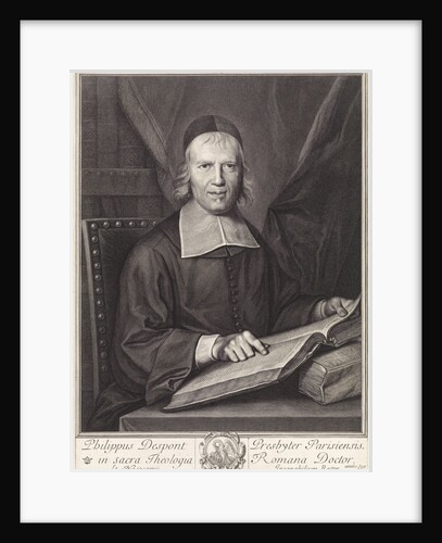 Portrait of Philippe Despont by Pieter van Schuppen